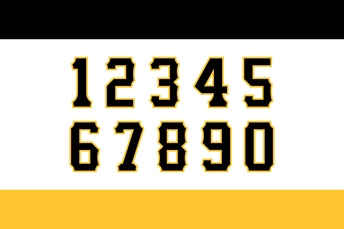 Sweetness Numeral Set preview 2