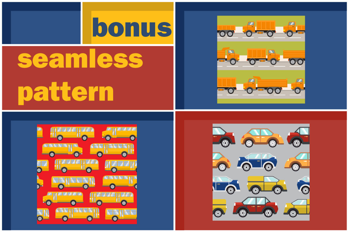 Set of flat cars, an Education Illustration by Dukesn (Photo 8 of 8)