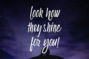 Star Tail Script Font, a Script Font by Pulp Creative Studios (Thumbnail 6 of 7)