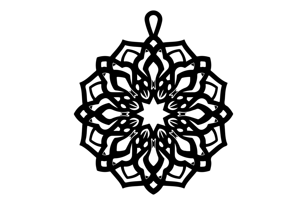 Ornamental Mandala and Lotus Set, a Decorative Illustration by balal (Photo 14 of 16)