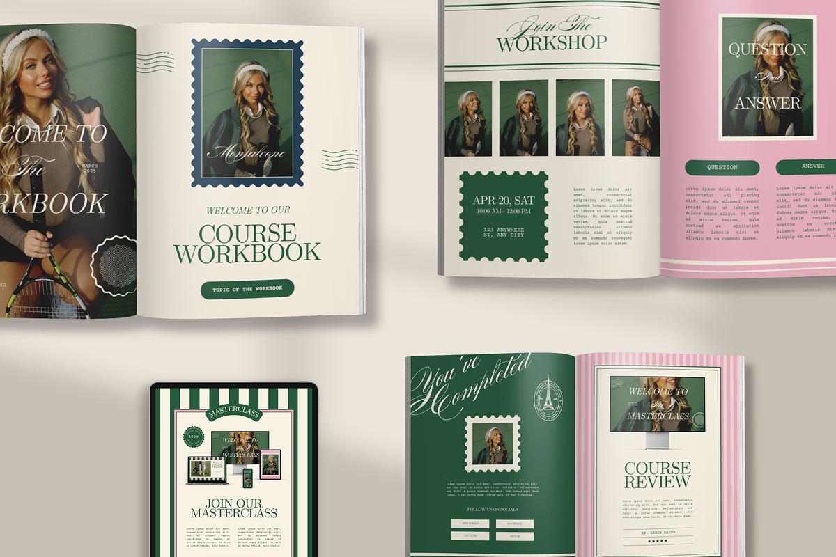 Canva Workbook Template for Coaches preview 6