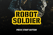 SGT. Jhon O - Stencil Font, a Sans Serif Font by tokokoo (Thumbnail 7 of 17)
