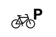 Bicycle Parking Symbol Icon Set, an Icon by musafir_fashion (Thumbnail 2 of 12)