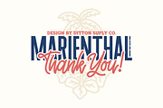Marienthal Font Bundle + Extras!, a Script Font by DittonSupplyCo (Thumbnail 8 of 8)