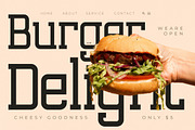 Lastime Echoes Display Slab Serif, a Serif Font by Letterena Studios (Thumbnail 6 of 15)