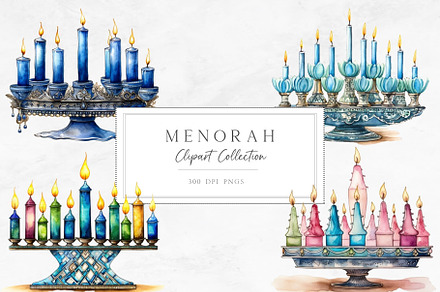 Menorah Clipart