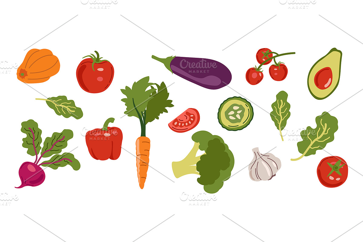 Seasonal vegetables!, a Food Illustration by Hannet (Photo 1 of 5)