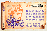 Baronial, a Blackletter Font by Burntilldead (Thumbnail 2 of 13)