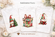 Watercolor Christmas Clipart Bundle, an Illustration by Artnoy (Thumbnail 5 of 8)