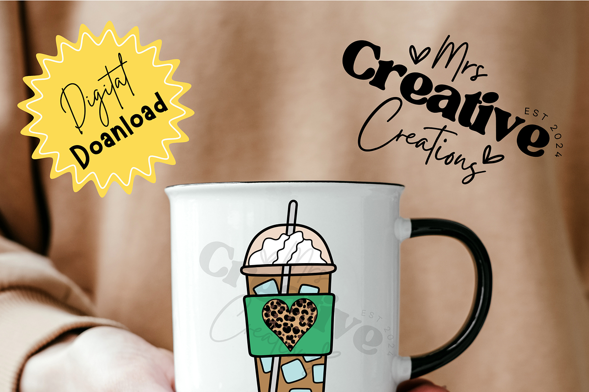 Cute Coffee Cup Bundle Clipart, a Graphic by Mrs. Creative Creations (Photo 5 of 7)