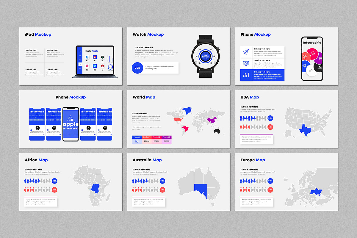 Business Presentation Template, a Presentation Template by CreativeSlides (Photo 12 of 14)