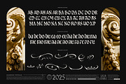 Doverise Typeface, a Blackletter Font by alit design (Thumbnail 18 of 20)