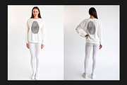 Leggings and Sweatshirt Mockup, a Bottom Mockup by Freeman Studio (Thumbnail 12 of 16)