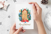 Have a sweet Christmas!, a Decorative Illustration by Watercolor by Tonia Tkach (Thumbnail 3 of 3)