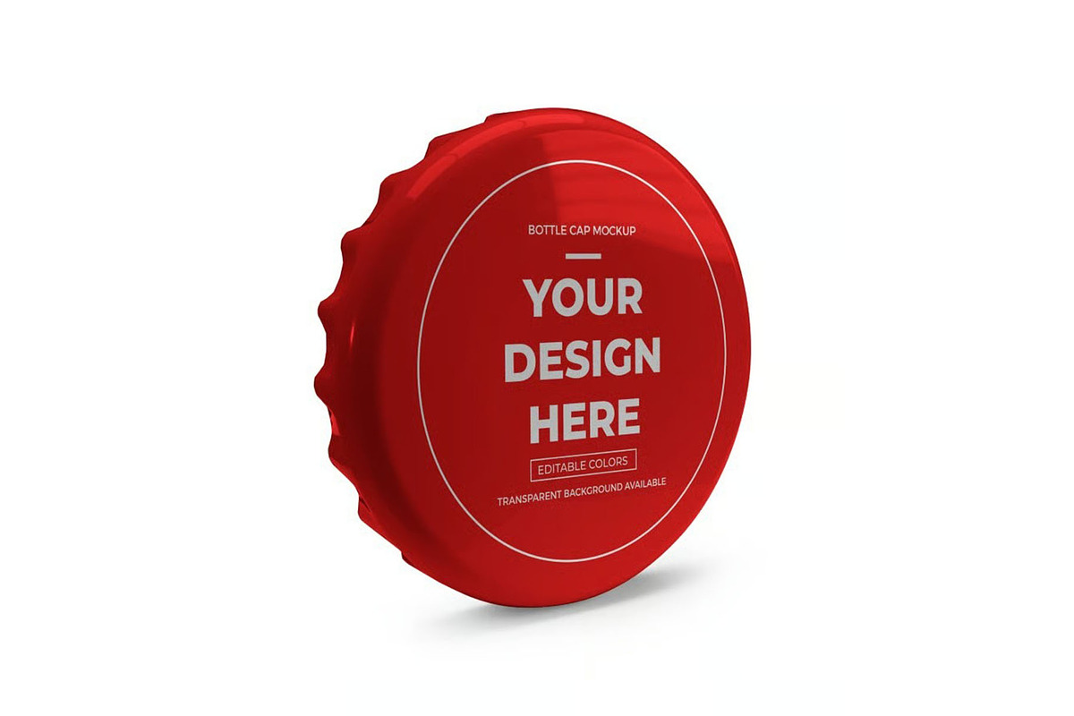 Bottle Cap Mockup Template Set, a Household Mockup by DesignRushMarket (Photo 6 of 10)