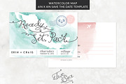 Mexico Watercolor Map, an Illustration by Two if by Sea Studios (Thumbnail 3 of 4)