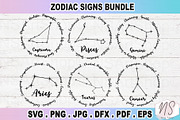 Zodiac Signs SVG Bundle, Astrology, an Illustration by NS Arts Shop (Thumbnail 2 of 6)