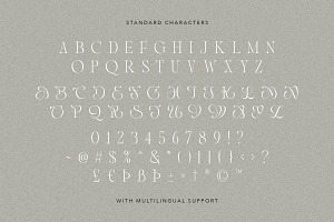 Luxury Charm - Modern Ligature Font