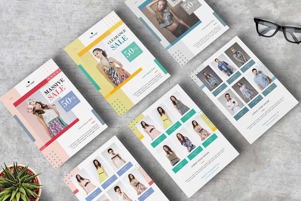 Fashion Sale Flyer, a Flyer Template by Creativestoree (Photo 1 of 5)