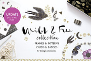 Wild&Free collection, a Decorative Illustration by SoNice (Thumbnail 1 of 6)