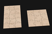 Jigsaw Puzzle Laser Cutting Files, an Object Graphic by ThemeXDigital (Thumbnail 2 of 8)