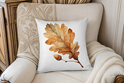 Autumn Leaves Clipart, a Decorative Illustration by MockupWizard (Thumbnail 5 of 5)