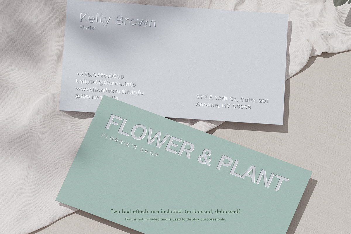 Business Card Mockups, a Print Template by Lelu Art Design (Photo 9 of 12)