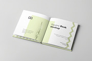 Square Book Mock up, a Books & Magazine Mockup by zippypixelstudio (Thumbnail 8 of 16)