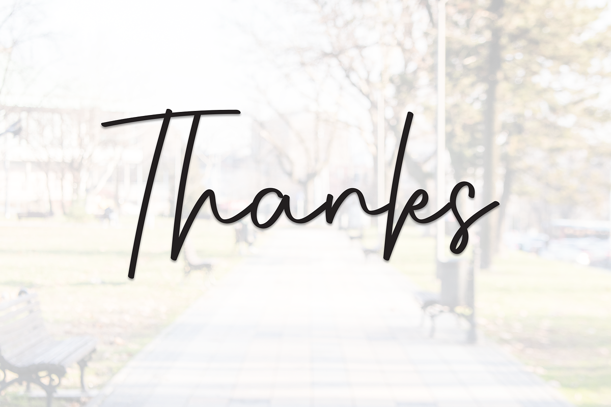 Outside | Script Font, a Handwritten Font by Scratchones (Photo 8 of 8)