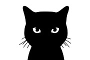 Black Cat T Shirt Design Vector, a Design Template by PsychocheArt (Thumbnail 2 of 3)