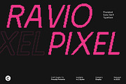 Ravio Pixel, a Sans Serif Font by Craft Supply Co. (Thumbnail 1 of 8)