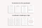 Gratitude planner Canva template, a Design Template by Cate Creates (Thumbnail 4 of 9)