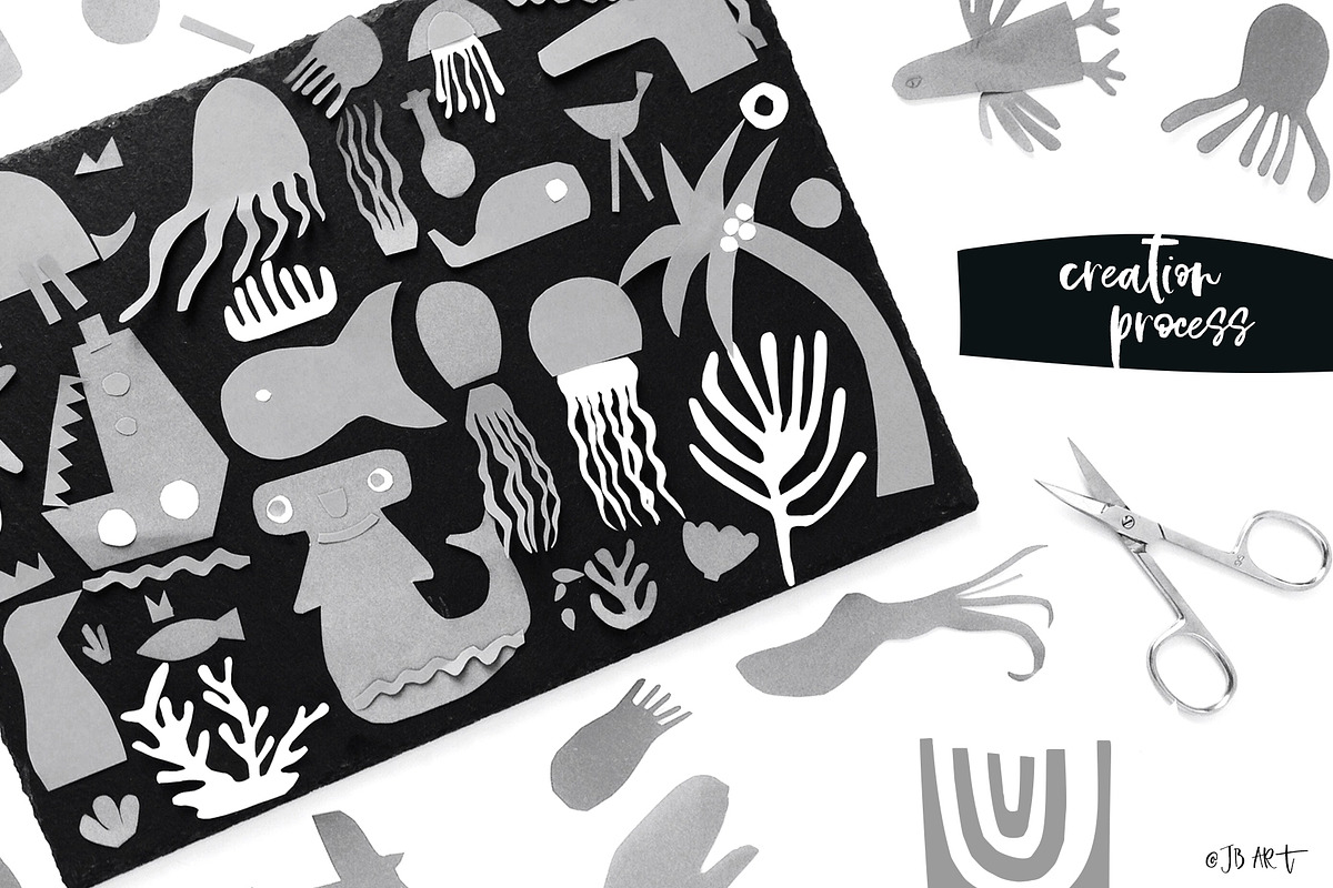 Sea Life, an Animal Illustration by Oksana Stepova (Photo 7 of 12)