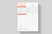 Order Form Template | Word, a Stationery Template by HiveArts (Thumbnail 2 of 3)