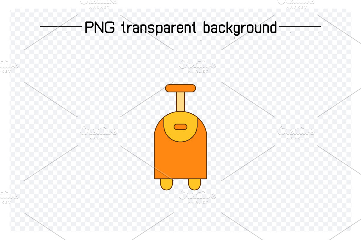 Luggage and travel bag icons set, a Graphic by Designfour (Photo 4 of 6)