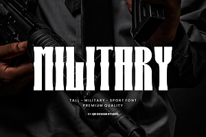 Warior Blogxim Tall & Military Font