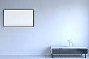 Mockup interior with frame, a Product Mockup by 2D/3D (Thumbnail 11 of 12)