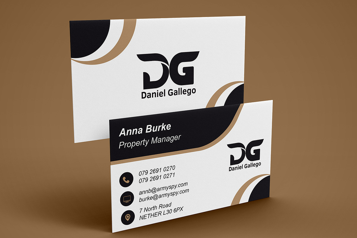 Corporate Business Card PSD preview 4