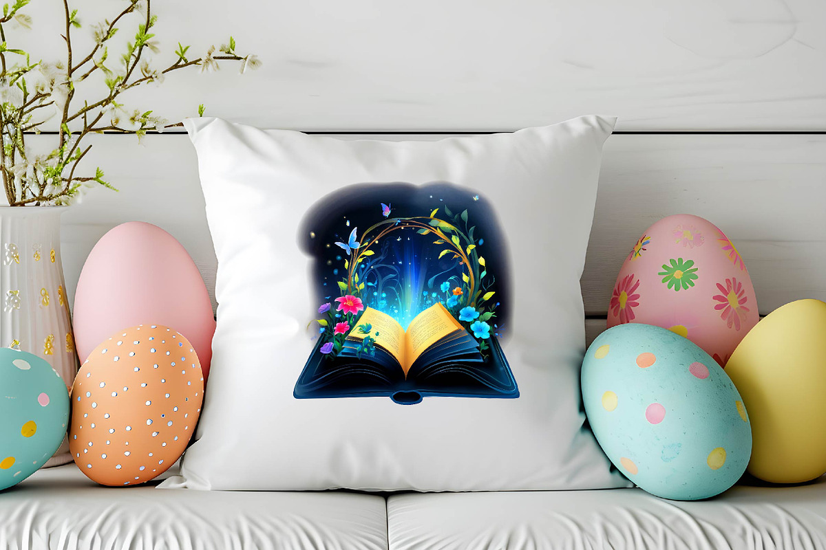 Vintage Flowers With Book, an Illustration by Wow Magic (Photo 3 of 5)