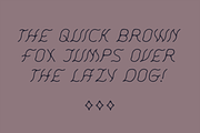 Luna Fina | Slanted Sans Serif Font, a Font by Amber Morgan (Thumbnail 4 of 6)
