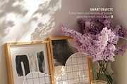 LILAC MORNING | Frame mockup set, a Household Mockup by SCHÉRI (Thumbnail 4 of 17)