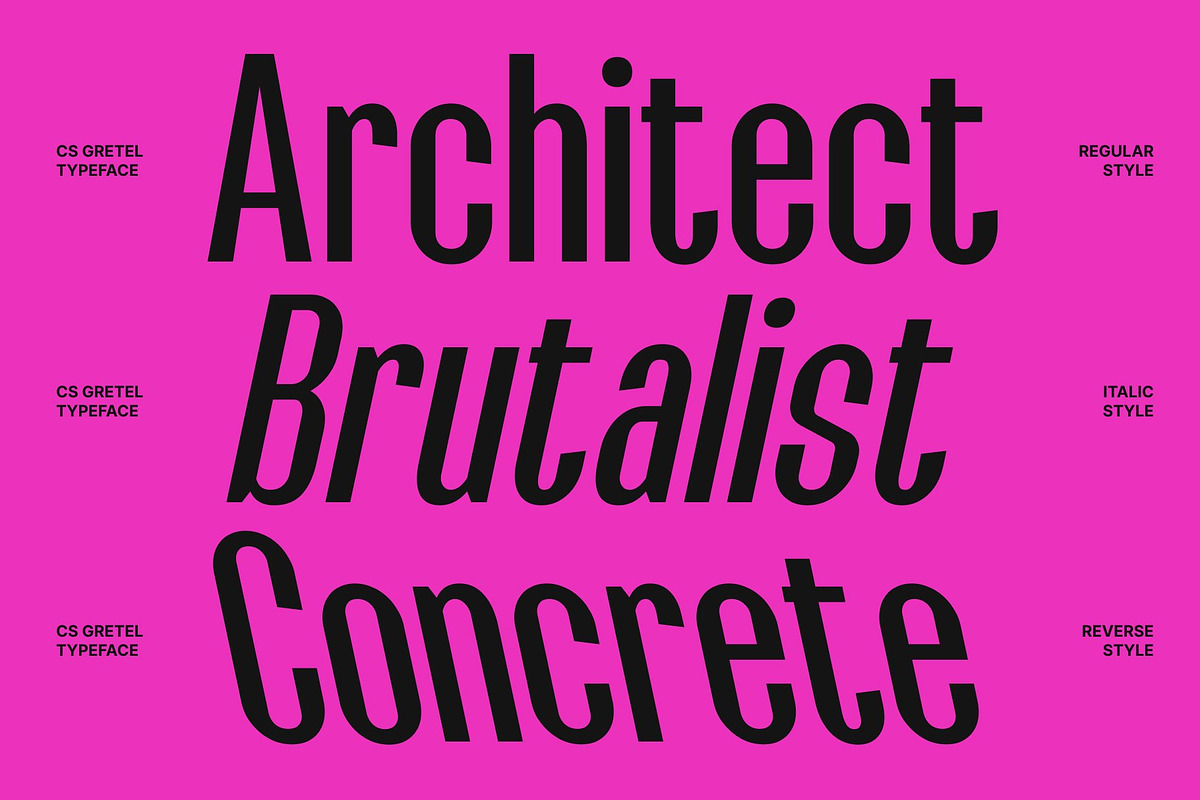 CS Gretel – Condensed Font, a Sans Serif Font by Craft Supply Co. (Photo 3 of 8)