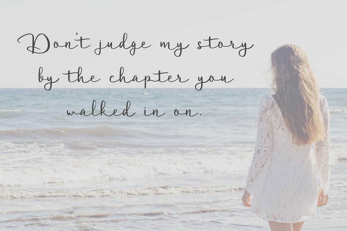 Delanggi - Handwritten Script Fonts, a Script Font by Patria Ari (P4tcreativa) (Photo 5 of 9)