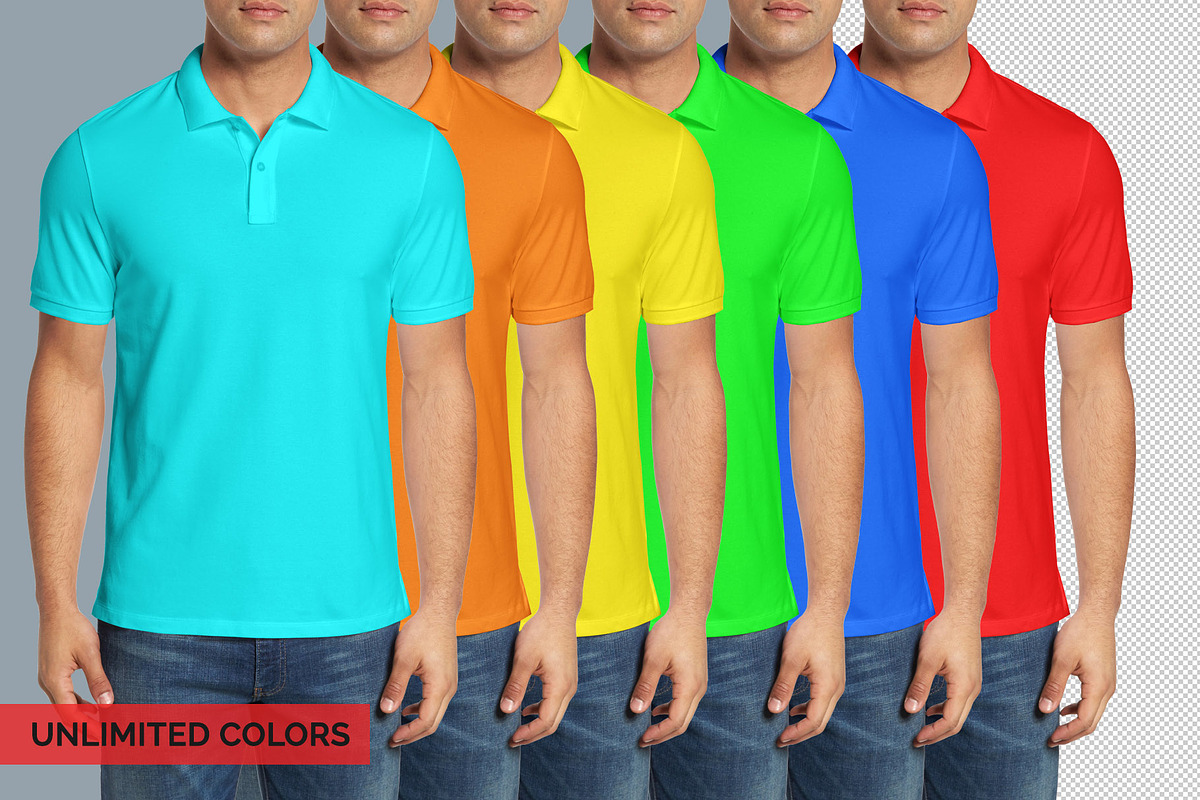 Polo shirt Mock-Up, a Shirt Mockup by Mock-up Store (Photo 6 of 6)