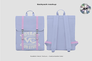 Backpack mockup
