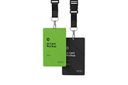 Corporate Lanyard ID Card Mockup, a Product Mockup by graphypix (Thumbnail 1 of 4)