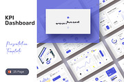 KPI Dashboard Presentation, a Presentation Template by KreateTribe (Thumbnail 2 of 6)