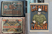 50 Handymen Retro posters, a Brochure Template by DGIM studio (Thumbnail 6 of 7)