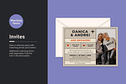 Danica + Andre Bottle Label Template, a Stationery Template by Mountain Folk Creative (Thumbnail 5 of 5)