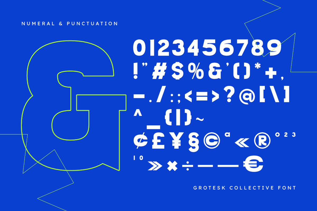 Grotesk Collective - Modern Sans Fon, a Sans Serif Font by Masyafi Studio (Photo 4 of 9)